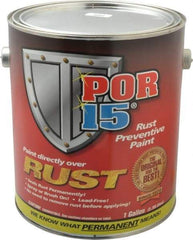 POR-15 - 1 Gal, Black, Rust Preventative Paint - Comes in Can with Handle - Exact Tool & Supply