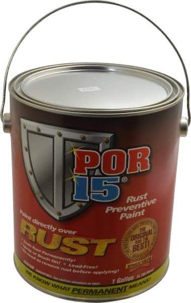 POR-15 - 1 Gal, Gray, Rust Preventative Paint - Comes in Can with Handle - Exact Tool & Supply