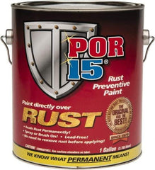 POR-15 - 1 Gal, Silver, Rust Preventative Paint - Comes in Can with Handle - Exact Tool & Supply