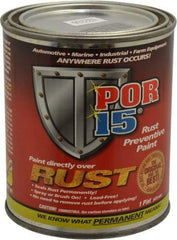 POR-15 - 1 Pint, Gray, Rust Preventative Paint - Comes in Can - Exact Tool & Supply