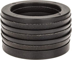Made in USA - 1-1/4" Inside Diam x 1-3/4" Outside Diam V-Packing Set - 1" High - Exact Tool & Supply