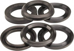 Made in USA - 1-1/4" Inside Diam x 1-7/8" Outside Diam V-Packing Set - 1" High - Exact Tool & Supply