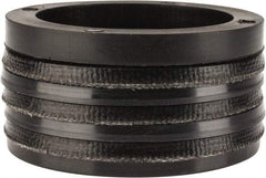 Made in USA - 1-1/2" Inside Diam x 2" Outside Diam V-Packing Set - 1" High - Exact Tool & Supply