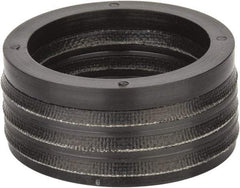 Made in USA - 1-3/4" Inside Diam x 2-1/4" Outside Diam V-Packing Set - 1" High - Exact Tool & Supply