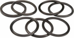 Made in USA - 2-1/2" Inside Diam x 3" Outside Diam V-Packing Set - 1" High - Exact Tool & Supply