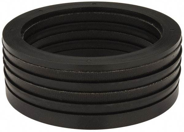 Made in USA - 2-3/4" Inside Diam x 3-1/2" Outside Diam V-Packing Set - 1-1/6" High - Exact Tool & Supply