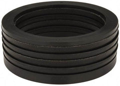 Made in USA - 2-3/4" Inside Diam x 3-1/2" Outside Diam V-Packing Set - 1-1/6" High - Exact Tool & Supply