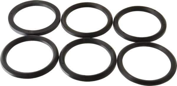 Made in USA - 3" Inside Diam x 3-3/4" Outside Diam V-Packing Set - 1-1/6" High - Exact Tool & Supply
