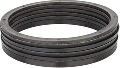 Made in USA - 5" Inside Diam x 5-3/4" Outside Diam V-Packing Set - 1-1/6" High - Exact Tool & Supply