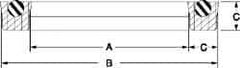 Value Collection - 4" Inside Diam x 5" Outside Diam Lip Seal - Standard - 1/2" High, Polyurethane - Exact Tool & Supply