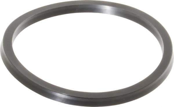 Value Collection - 4" Inside Diam x 4-1/2" Outside Diam Lip Seal - Standard - 1/4" High, Polyurethane - Exact Tool & Supply