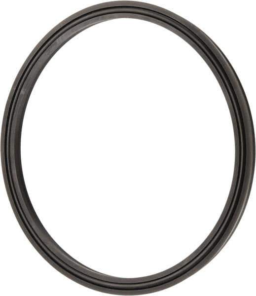 Value Collection - 4-1/2" Inside Diam x 5" Outside Diam Lip Seal - Standard - 1/4" High, Polyurethane - Exact Tool & Supply