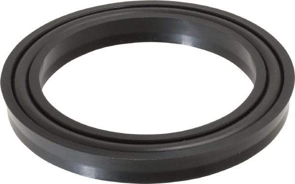 Value Collection - 2-1/2" Inside Diam x 3-1/4" Outside Diam Lip Seal - Standard - 3/8" High, Polyurethane - Exact Tool & Supply