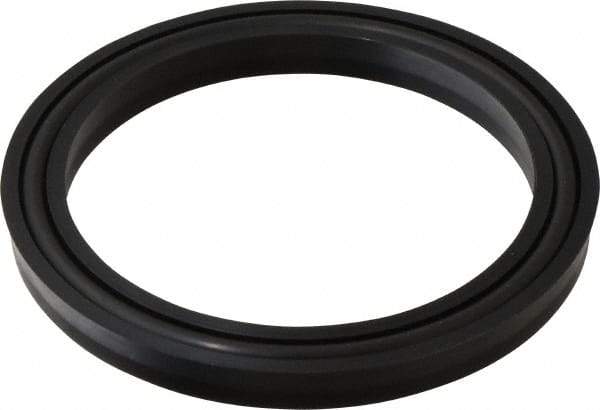 Value Collection - 3-1/4" Inside Diam x 4" Outside Diam Lip Seal - Standard - 3/8" High, Polyurethane - Exact Tool & Supply