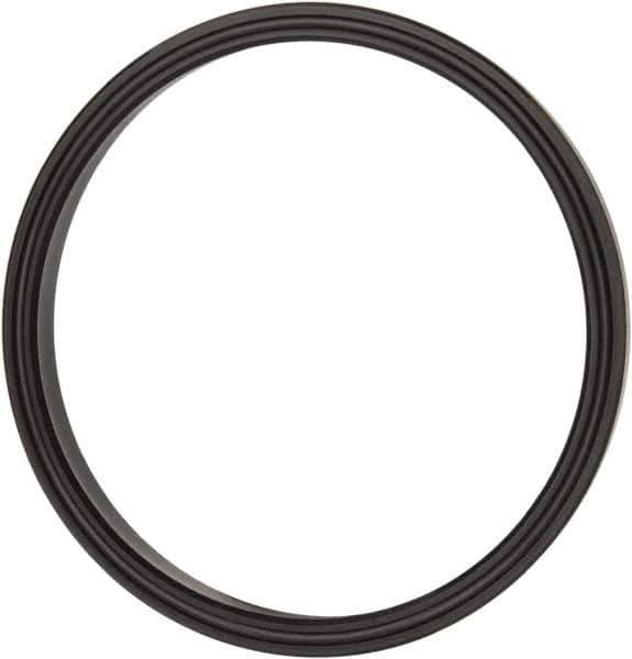 Value Collection - 3-1/2" Inside Diam x 3 7/8" Outside Diam Lip Seal Type B - 3/8" High, Polyurethane - Exact Tool & Supply
