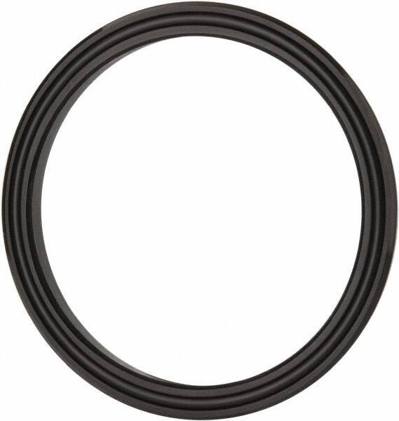Value Collection - 3-1/4" Inside Diam x 3-3/4" Outside Diam Lip Seal Type B - 3/8" High, Polyurethane - Exact Tool & Supply