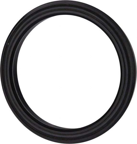 Value Collection - 3-1/2" Inside Diam x 4-1/4" Outside Diam Lip Seal Type B - 1/2" High, Polyurethane - Exact Tool & Supply