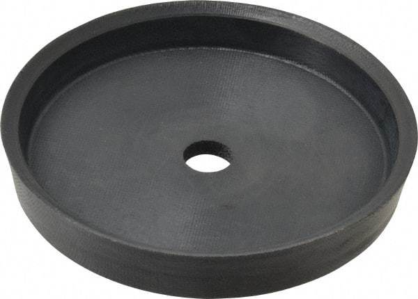 Value Collection - 1/2" Inside Diam x 4" Outside Diam Fab/Buna U-Cup - 5/8" High, Nitrile & Cotton - Exact Tool & Supply