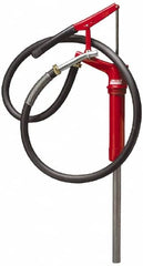 Lincoln - Hand-Operated Drum Pumps Pump Type: Lever Pump Ounces Per Stroke: 8 - Exact Tool & Supply