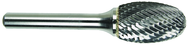 SE-7 3/4 x 1 x 1/4" SH Sgl Cut - CBD - Burr - Exact Tool & Supply