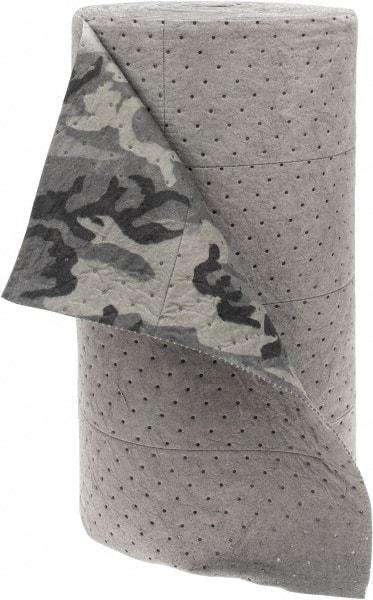 PRO-SAFE - 38 Gal Capacity per Package, Universal Roll - 150' Long x 28" Wide, Camouflage, Cellulose - Exact Tool & Supply