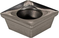 Ingersoll Cutting Tools - SHET110505 P Grade IN15K Carbide Milling Insert - Uncoated, 0.1969" Thick, 0.433" Inscribed Circle, 0.02" Corner Radius - Exact Tool & Supply