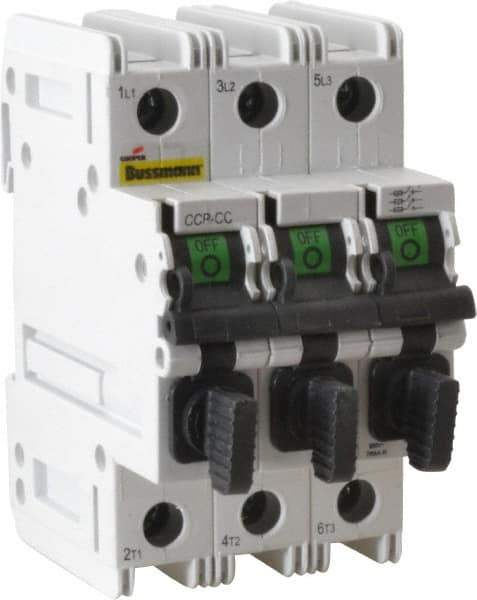 Cooper Bussmann - 3 Phase, 600VAC, 3 Pole, Open Fused Cam & Disconnect Switch - 3 Wires - Exact Tool & Supply