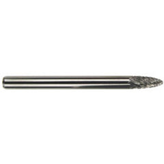 ‎List No. 5970 - SF-41 - Carbide Burr - Double Cut - Made In USA - Exact Tool & Supply