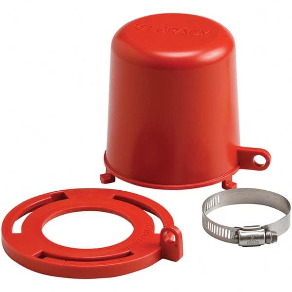 Brady - Pneumatic & Valve Lockouts Type: Plug Valve Lockout Maximum Valve Handle Size (Inch): 2-1/2 - Exact Tool & Supply