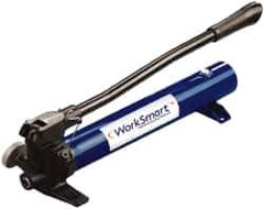 Value Collection - 51/64" Piston Stroke, 1-19/32" Piston Diam, 0.15 Cu In per Stroke, 37 Cu In Reservoir Capacity, Manual Hydraulic Pump - 10,000 psi, 109 Lbs. Max Handle Effort, 1 Stage - Exact Tool & Supply