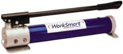 Value Collection - 13/16" Piston Stroke, 1-19/32" Piston Diam, 0.81 Cu In per Stroke, 61 Cu In Reservoir Capacity, Manual Hydraulic Pump - 10,000 psi, 99 Lbs. Max Handle Effort - Exact Tool & Supply