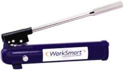 Value Collection - 5/8" Piston Stroke, 1-19/64" Piston Diam, 0.09 Cu In per Stroke, 15 Cu In Reservoir Capacity, Manual Hydraulic Pump - 7,200 psi, 56 Lbs. Max Handle Effort, 1 Stage - Exact Tool & Supply