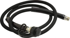 Value Collection - 1/4" Inside Diam x 3/8 NPT 6' Hydraulic Pump Hose - 10,000 psi, 59755199 Opposite End, Rubber - Exact Tool & Supply