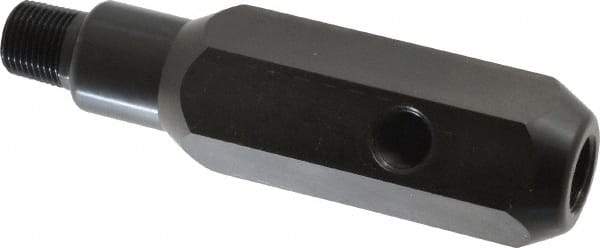 Value Collection - 10,000 psi Pressure Rating, 1/4 NPTF Gauge Connection, Hydraulic Pressure Gage Adapter - 3/8 NPTF Male End, 3/8 NPTF Female End - Exact Tool & Supply