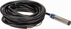 Telemecanique Sensors - PNP, NC, 1.5mm Detection, Cylinder Shielded, Inductive Proximity Sensor - 3 Wires, IP67, 12 to 24 VDC, M6x1 Thread, 33mm Long - Exact Tool & Supply