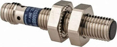 Telemecanique Sensors - PNP, 1.5mm Detection, Cylinder Shielded, Inductive Proximity Sensor - 3 Wires, IP67, 12 to 24 VDC, M8x1 Thread, 42mm Long x 0.39 Inch Wide - Exact Tool & Supply