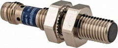 Telemecanique Sensors - PNP, NC, 1.5mm Detection, Cylinder Shielded, Inductive Proximity Sensor - 3 Wires, IP67, 12 to 24 VDC, M8x1 Thread, 42mm Long x 0.39 Inch Wide - Exact Tool & Supply