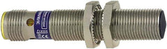 Telemecanique Sensors - NPN, 2mm Detection, Cylinder Shielded, Inductive Proximity Sensor - 3 Wires, IP67, IP69K, 12 to 24 VDC, M12x1 Thread, 50mm Long x 0.71 Inch Wide - Exact Tool & Supply