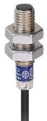 Telemecanique Sensors - PNP, NC, 1.5mm Detection, Cylinder Shielded, Inductive Proximity Sensor - 3 Wires, IP67, 12 to 24 VDC, M8x1 Thread, 33mm Long x 0.31 Inch Wide - Exact Tool & Supply