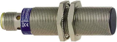 Telemecanique Sensors - NPN, 5mm Detection, Cylinder Shielded, Inductive Proximity Sensor - 3 Wires, IP67, IP69K, 12 to 24 VDC, M18x1 Thread, 50mm Long x 0.71 Inch Wide - Exact Tool & Supply