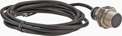 Telemecanique Sensors - PNP, 5mm Detection, Cylinder Shielded, Inductive Proximity Sensor - 3 Wires, IP68, IP69K, 12 to 24 VDC, M18x1 Thread, 1.54 Inch Long x 0.71 Inch Wide - Exact Tool & Supply