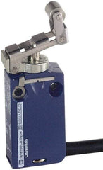 Telemecanique Sensors - SPDT, NC/NO, 240 VAC, 250 VDC, Removable Cable Terminal, Roller Plunger Actuator, General Purpose Limit Switch - 1, 2, 6, 12, 13, 4X, 6P NEMA Rating, IP66, IP67, IP68 IPR Rating - Exact Tool & Supply
