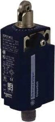 Telemecanique Sensors - SPDT, NC/NO, 240 VAC, 250 VDC, Screw Terminal, Roller Plunger Actuator, General Purpose Limit Switch - 1, 2, 4, 6, 12, 13 NEMA Rating, IP66, IP67 IPR Rating - Exact Tool & Supply