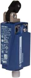Telemecanique Sensors - SPDT, NC/NO, 240 VAC, 250 VDC, Screw Terminal, Roller Plunger Actuator, General Purpose Limit Switch - 1, 2, 4, 6, 12, 13 NEMA Rating, IP66, IP67 IPR Rating - Exact Tool & Supply