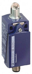 Telemecanique Sensors - SPDT, NC/NO, 240 VAC, 250 VDC, Screw Terminal, Roller Plunger Actuator, General Purpose Limit Switch - 1, 2, 4, 6, 12, 13 NEMA Rating, IP66, IP67 IPR Rating - Exact Tool & Supply