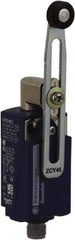 Telemecanique Sensors - SPDT, NC/NO, 240 VAC, 250 VDC, Screw Terminal, Roller Lever Actuator, General Purpose Limit Switch - 1, 2, 4, 6, 12, 13 NEMA Rating, IP66, IP67 IPR Rating - Exact Tool & Supply