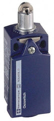 Telemecanique Sensors - SPDT, NC/NO, 240 VAC, 250 VDC, Screw Terminal, Roller Plunger Actuator, General Purpose Limit Switch - 1, 2, 4, 6, 12, 13 NEMA Rating, IP66, IP67 IPR Rating - Exact Tool & Supply