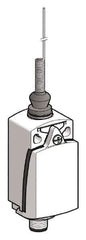 Telemecanique Sensors - SPDT, NC/NO, 240 VAC, 250 VDC, Screw Terminal, Cat Whisker Actuator, General Purpose Limit Switch - 1, 2, 4, 6, 12, 13 NEMA Rating, IP66, IP67 IPR Rating - Exact Tool & Supply