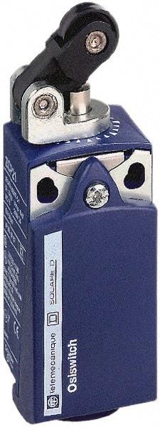 Telemecanique Sensors - SPDT, NC/NO, 240 VAC, 250 VDC, Screw Terminal, Roller Plunger Actuator, General Purpose Limit Switch - 1, 2, 4, 6, 12, 13 NEMA Rating, IP66, IP67 IPR Rating - Exact Tool & Supply