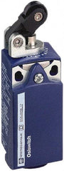 Telemecanique Sensors - SPDT, NC/NO, 240 VAC, 250 VDC, Screw Terminal, Roller Plunger Actuator, General Purpose Limit Switch - 1, 2, 4, 6, 12, 13 NEMA Rating, IP66, IP67 IPR Rating - Exact Tool & Supply